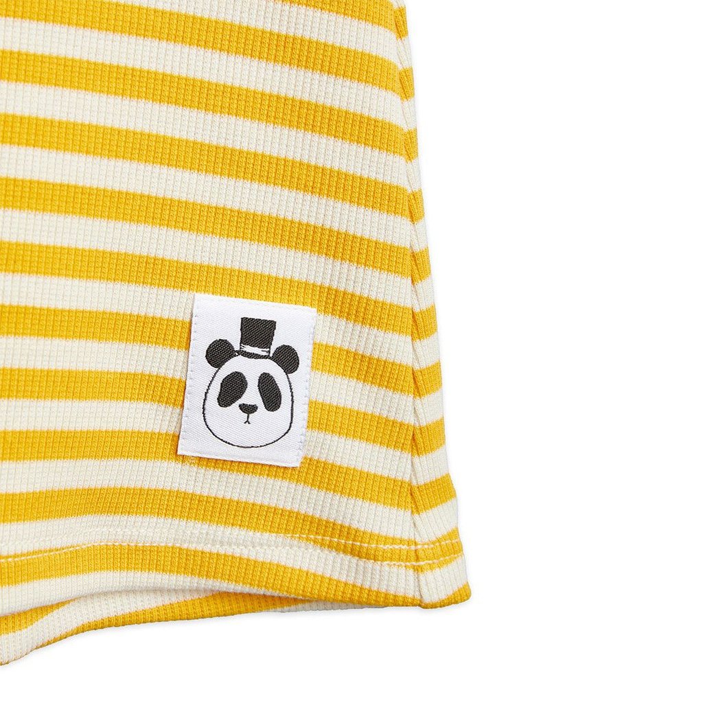 Vestido Rayas amarillo MINI RODINI