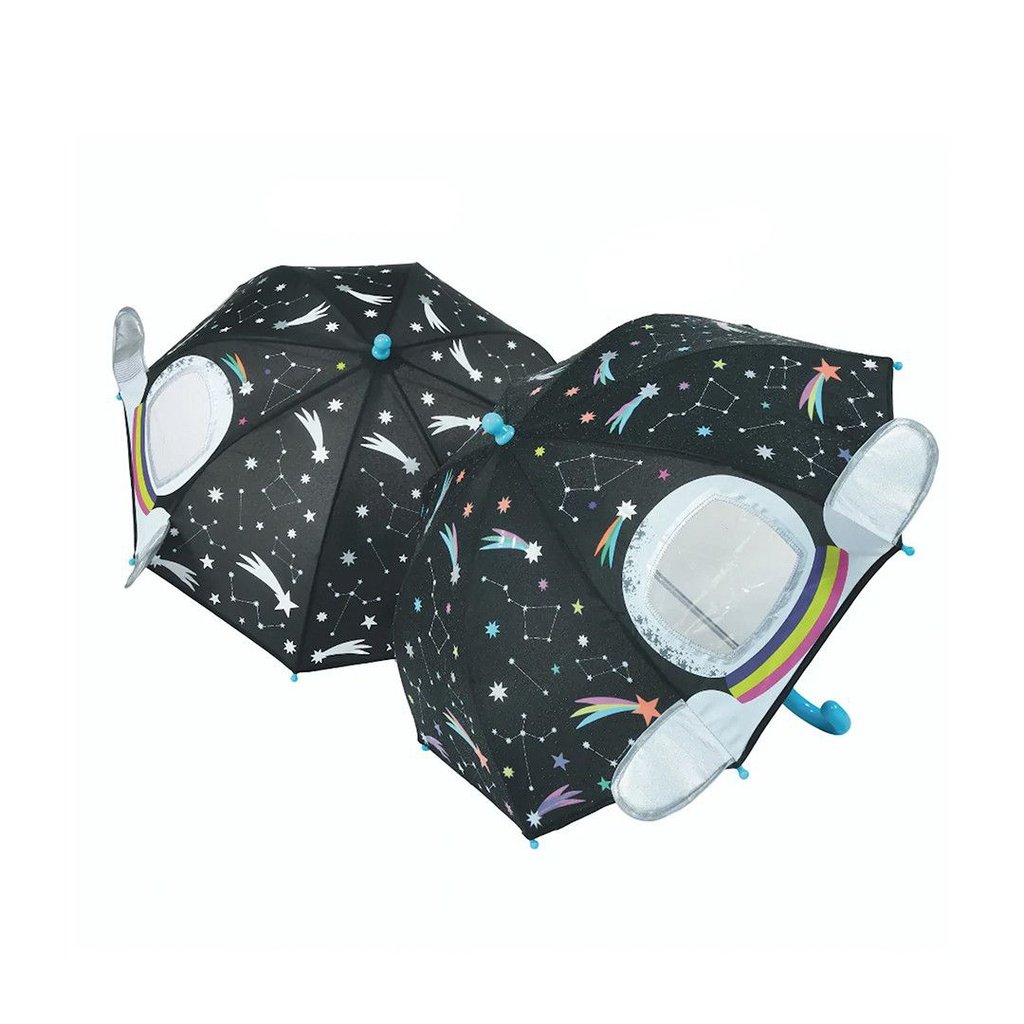 Paraguas cambia color 3D Astronauta