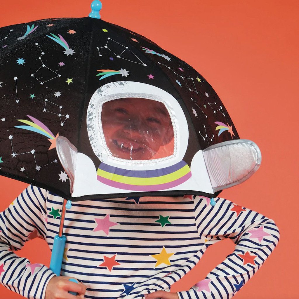 Paraguas cambia color 3D Astronauta