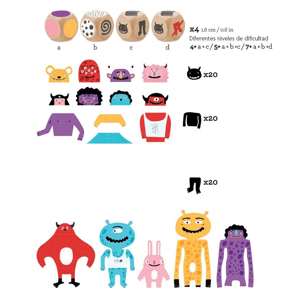 My Monsters - Juego de observación y rapidez LONDJI