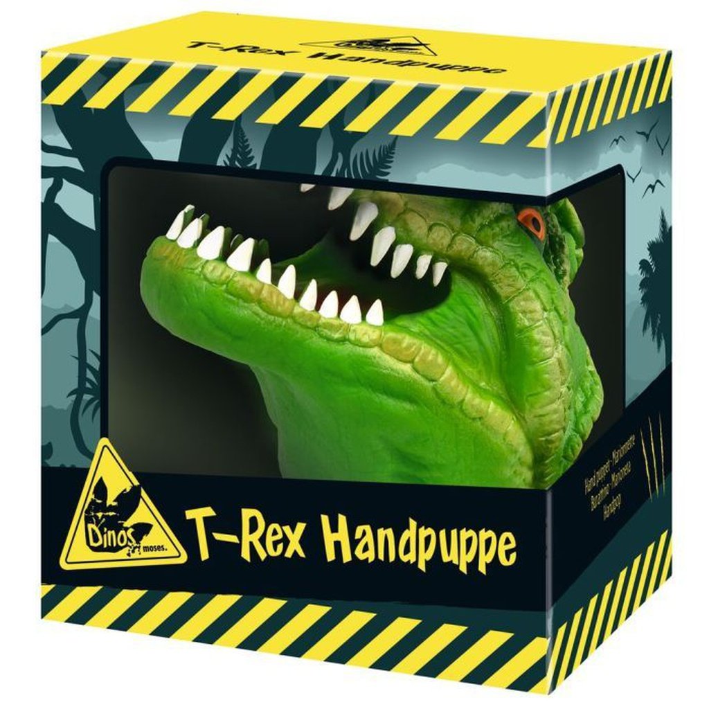 Marioneta de mano dinosaurio
