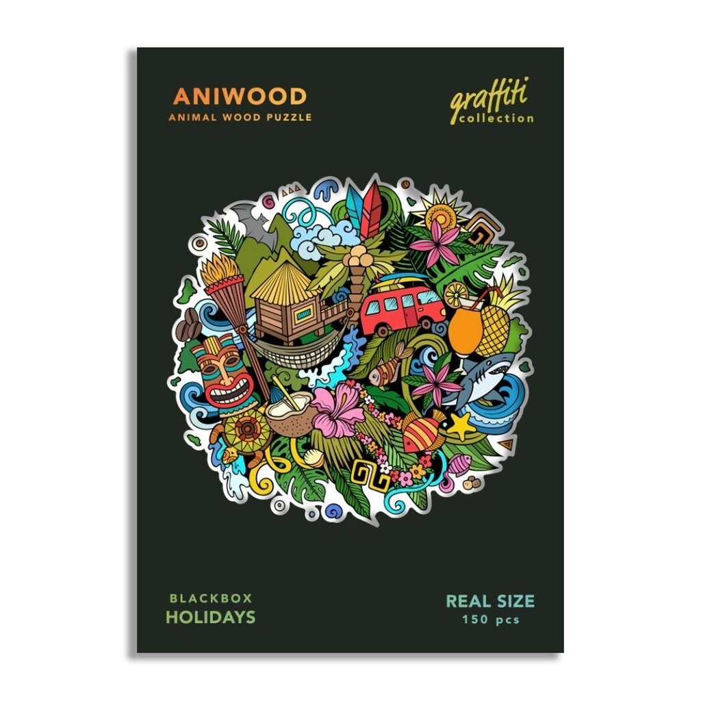 Puzzle Graffitti Vacaciones M ANIWOOD