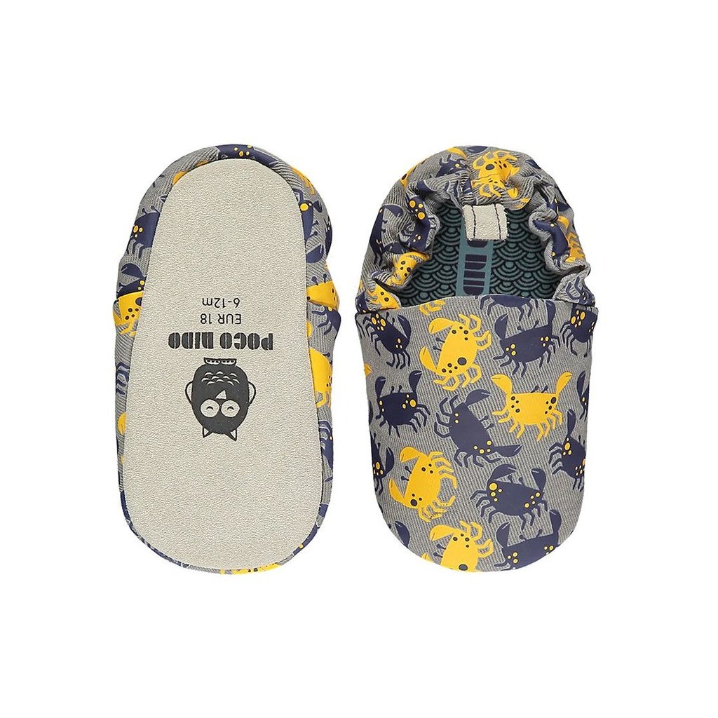 Zapatos bebé Mangrove Crabs Grey POCO NIDO