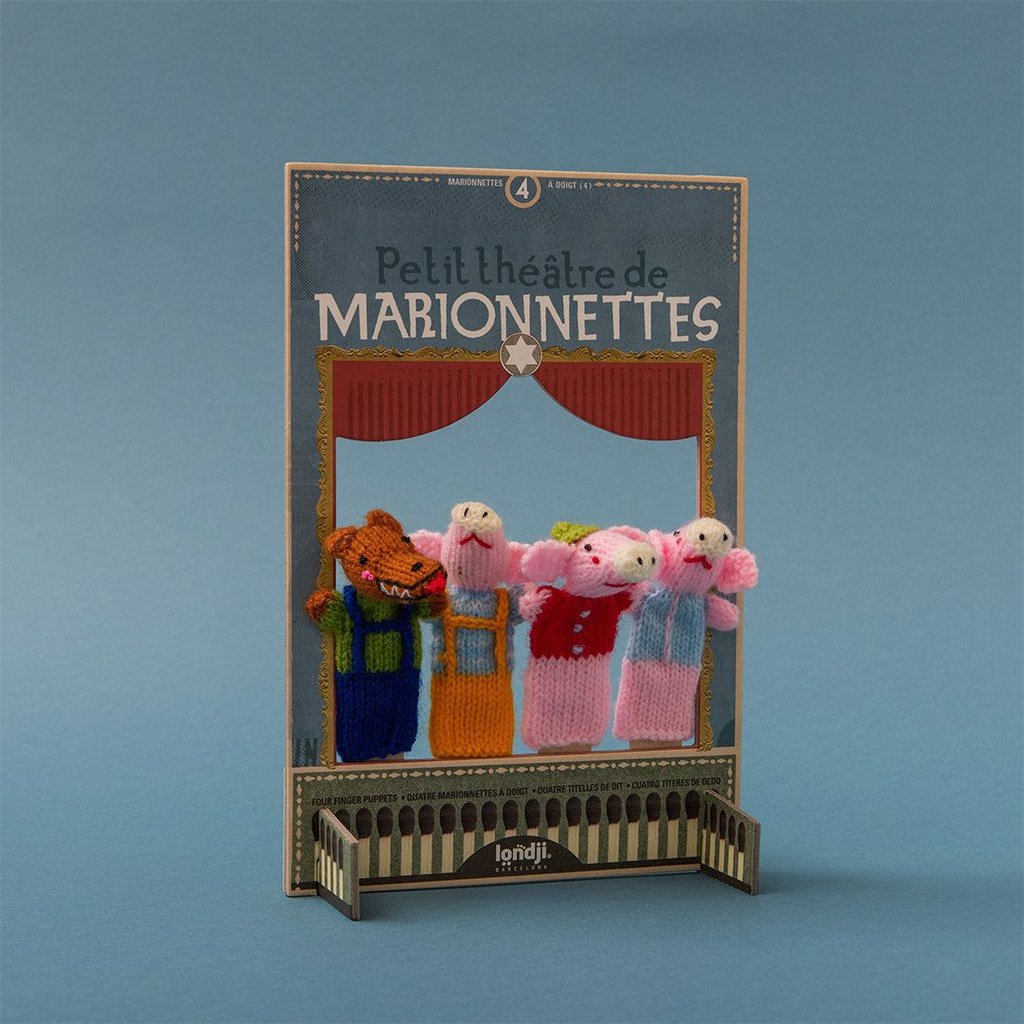 Marionetas Los Tres Cerditos LONDJI