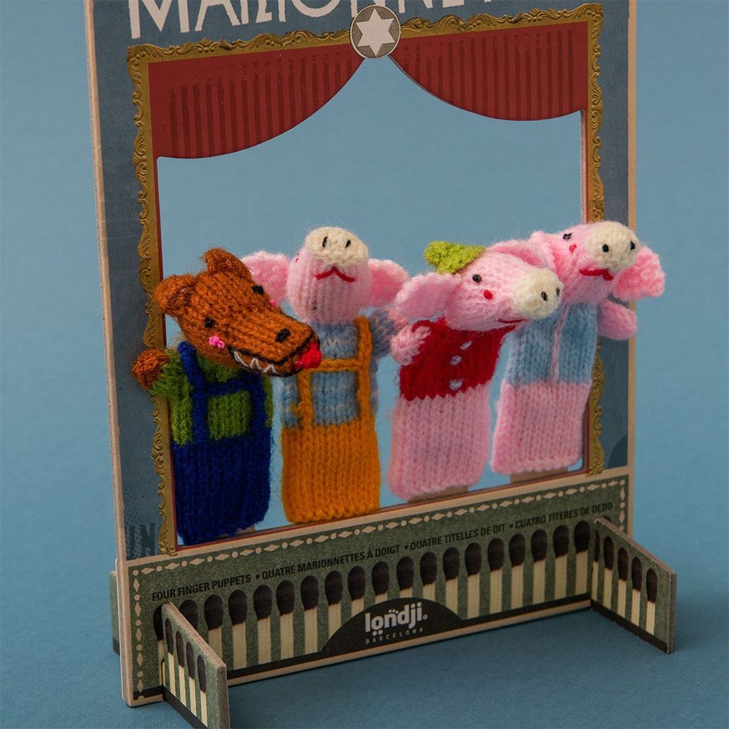 Marionetas Los Tres Cerditos LONDJI