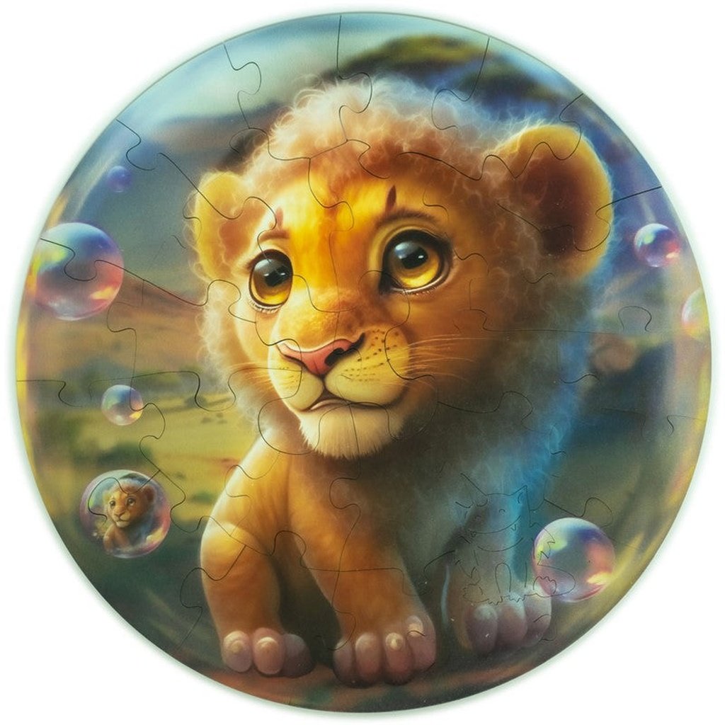 Puzzle Lion Bubblezz