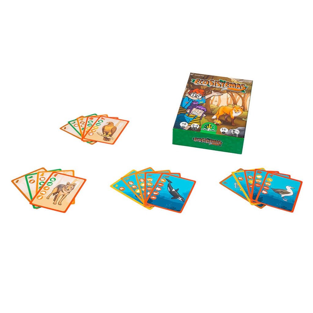 Ecosistemas - Juego de cartas FALOMIR