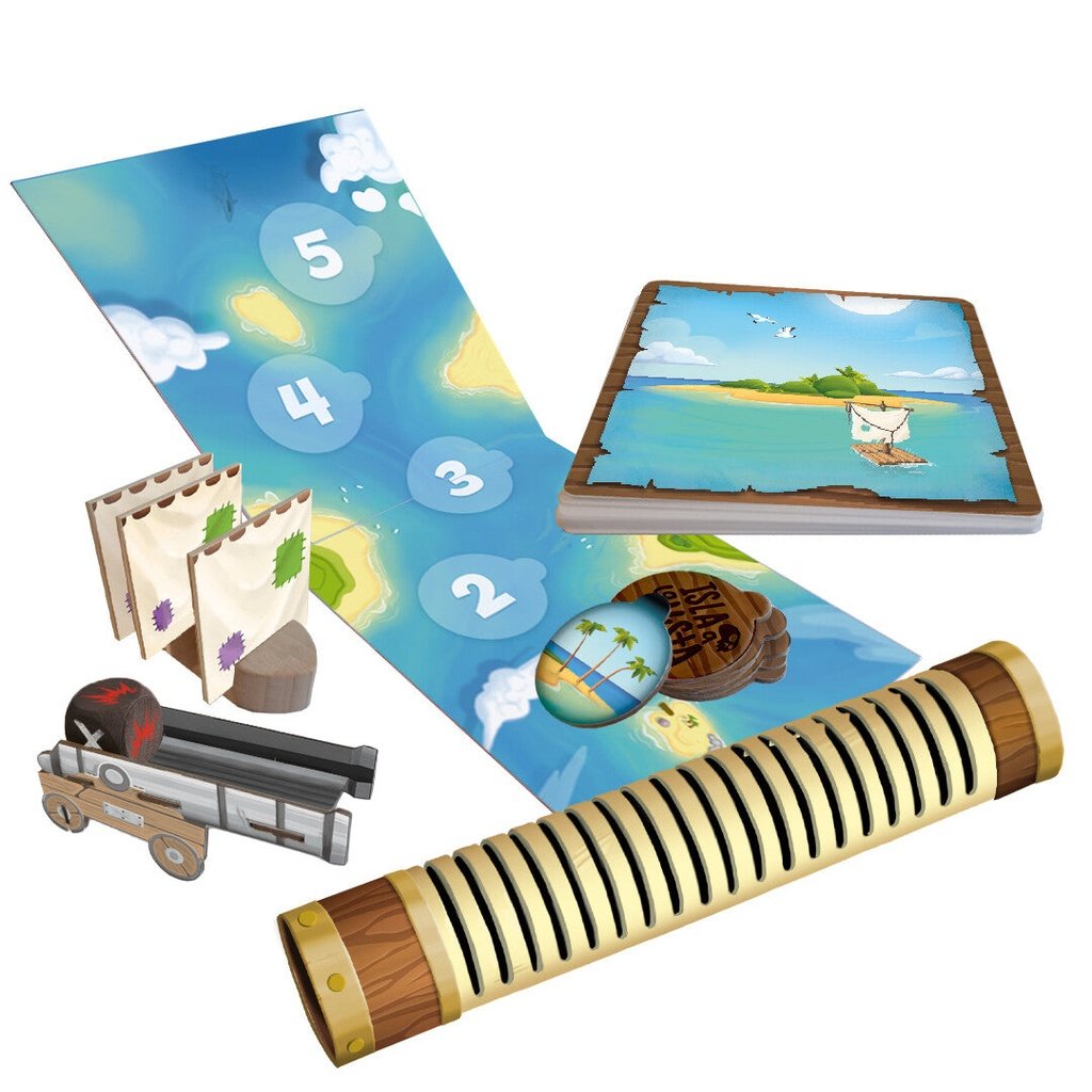 Isla a la vista- Juego de mesa MERCURIO