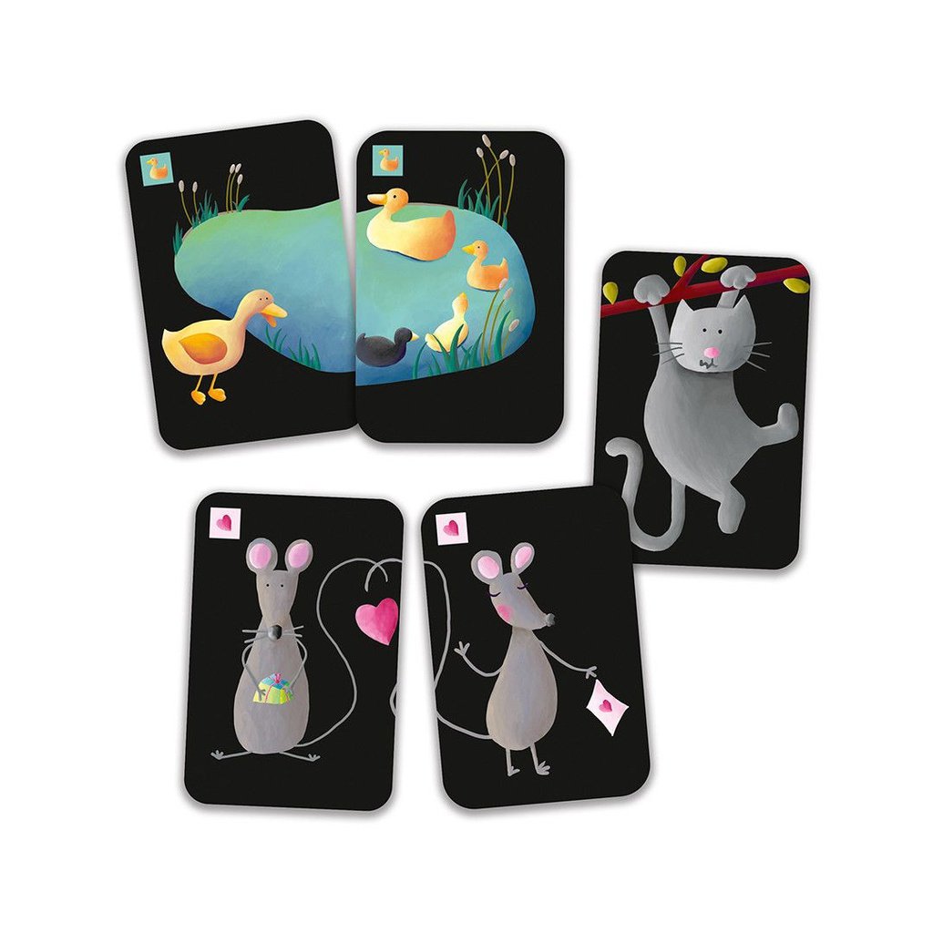 Mistigri - Juego de parejas DJECO