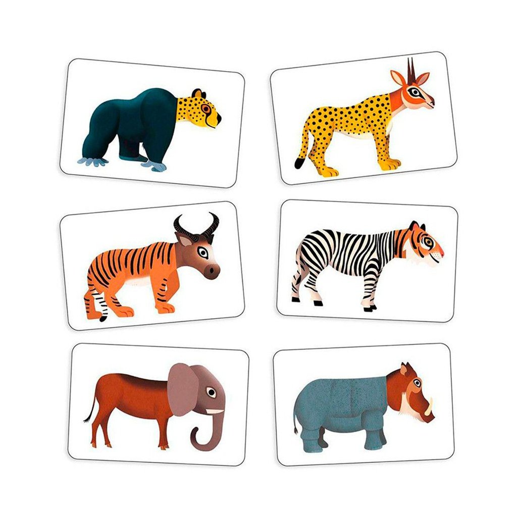 Anijumble Juego de observación y rapidez DJECO
