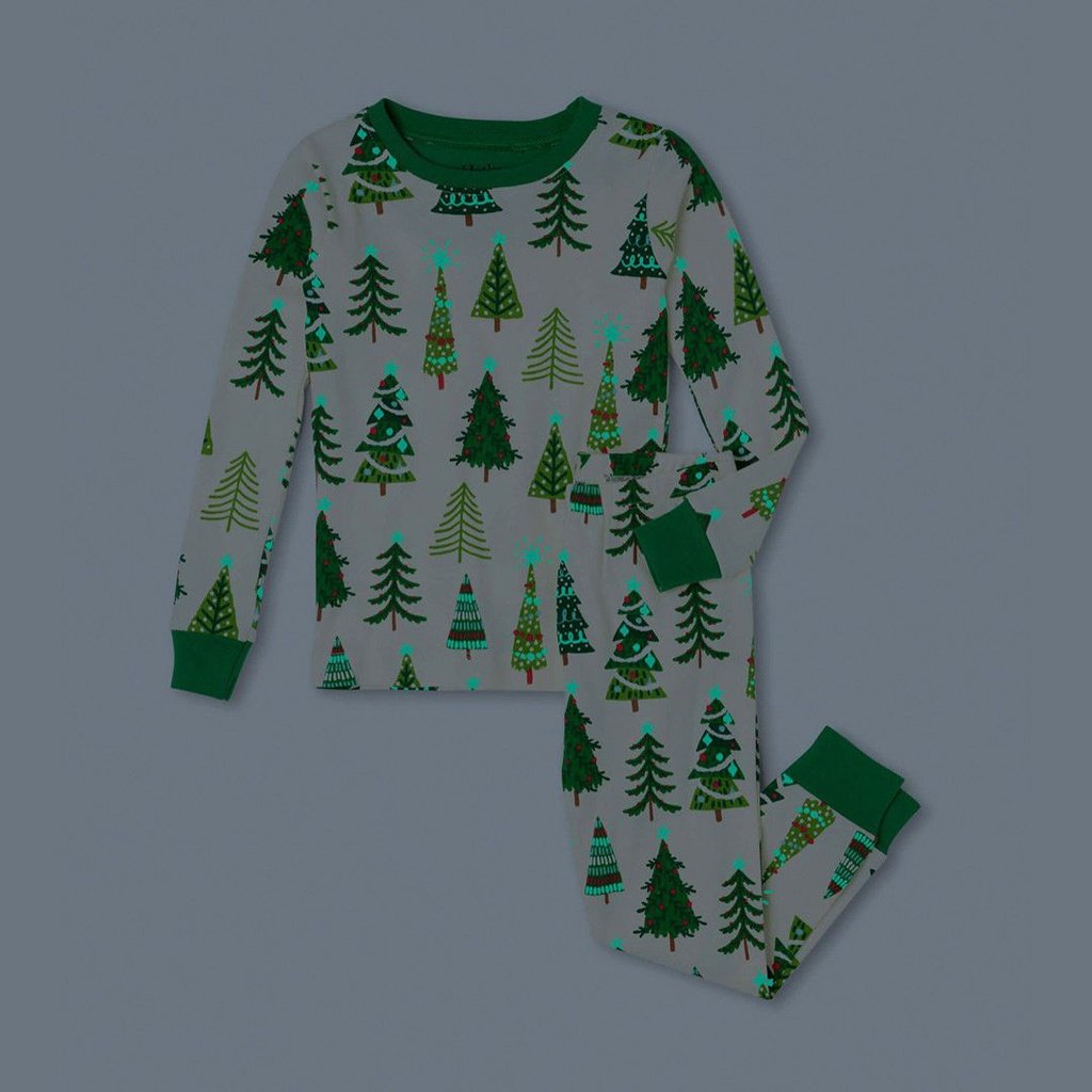 Pijama infantil Christmas Tree Glow in the Dark HATLEY
