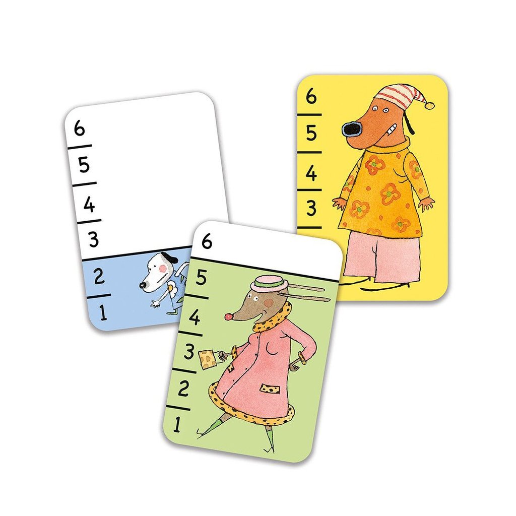 Bata-Waf - Juego de cartas de batalla DJECO
