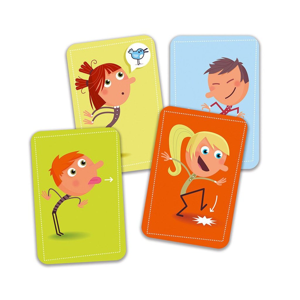 Tip Top Clap - Juego de cartas de memoria DJECO