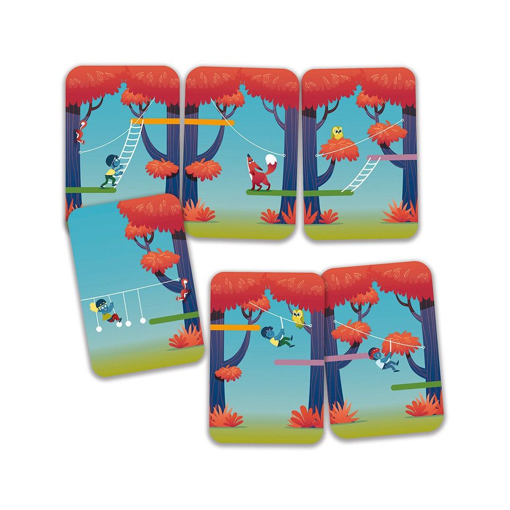 Forest Adventure - Juego de recolección y memoria DJECO