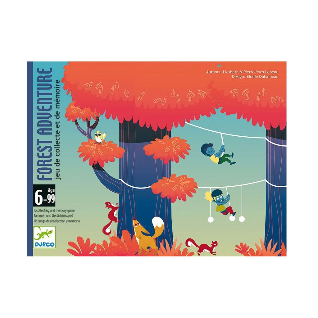 Forest Adventure - Juego de recolección y memoria DJECO