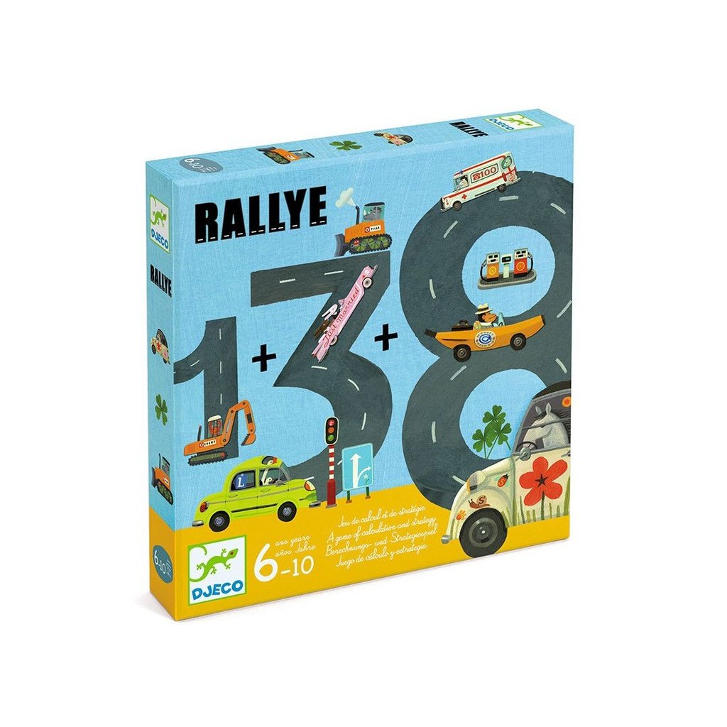 Rallye - Juego de cálculo y estrategia DJECO