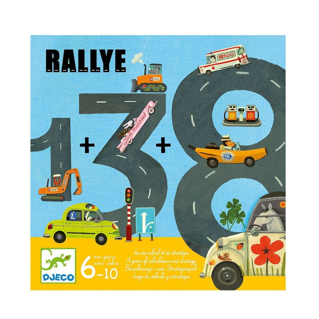 Rallye - Juego de cálculo y estrategia DJECO