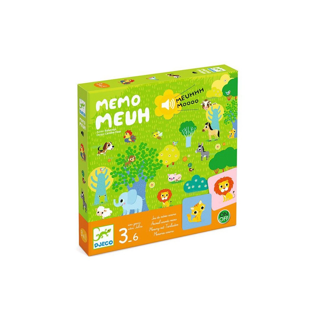 Memo Meuh - Juego de memoria sonora DJECO