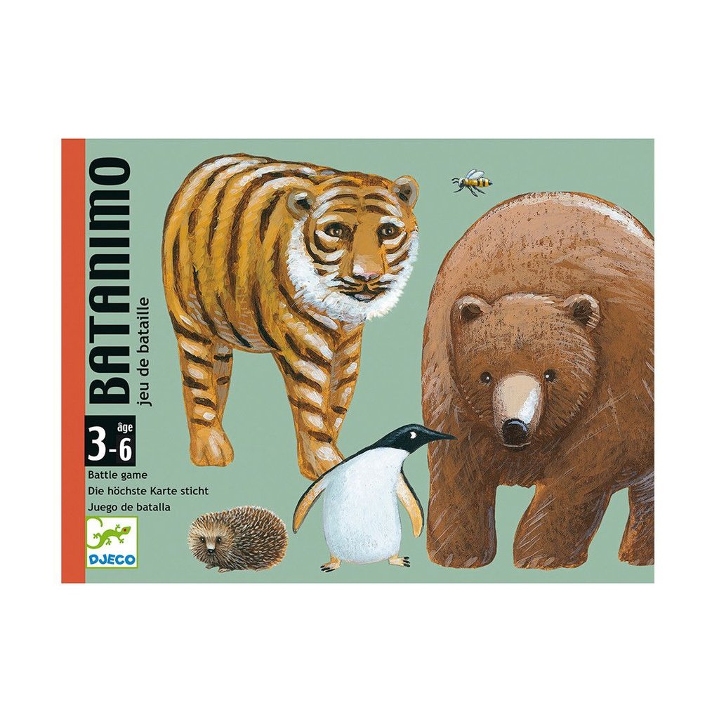 Batanimo - Juego de cartas de batalla DJECO
