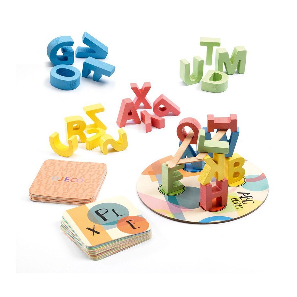ABC Boom - Juego de palabras y habilidad DJECO