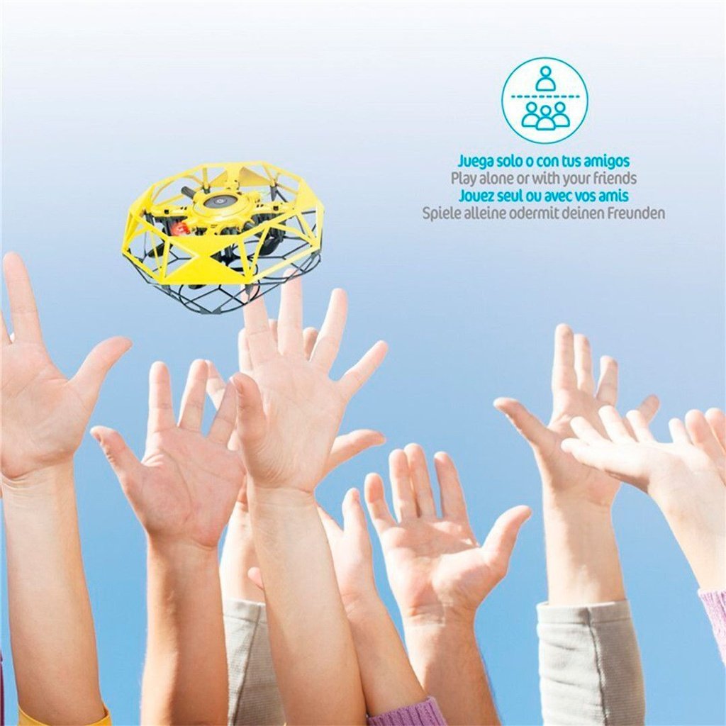 Dron volador FlyDance Amarillo