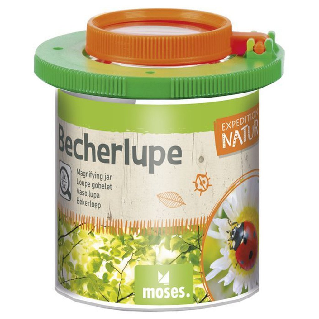 Vaso lupa para bichos básico