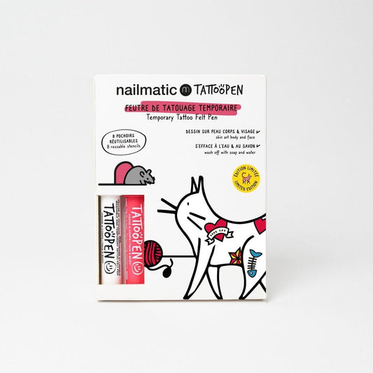 Set rotuladores Tattoopen The Cat by Ami Imaginaire NAILMATIC