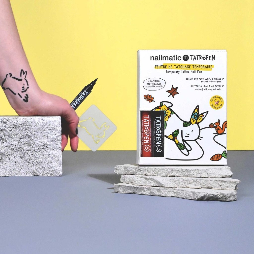 Set rotuladores Tattoopen The Rabbit by Ami Imaginaire NAILMATIC