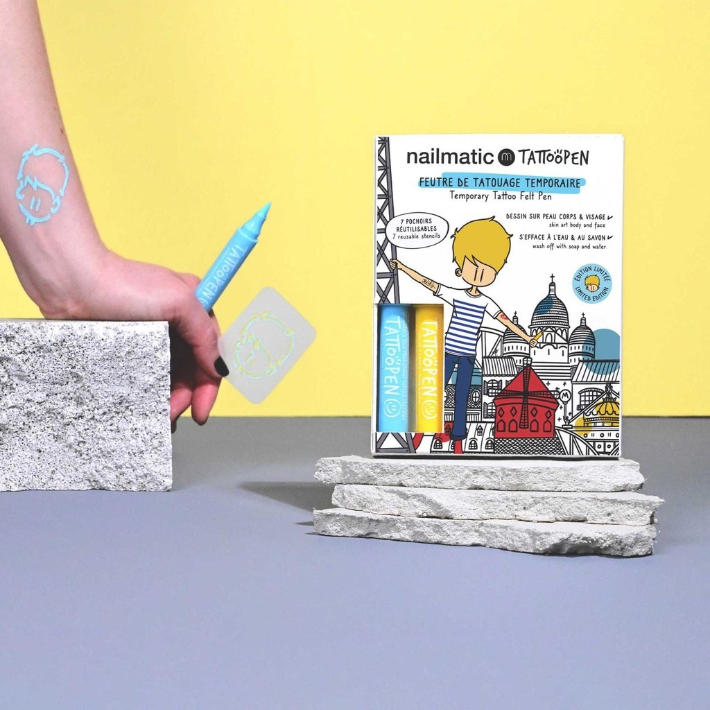 Set rotuladores Tattoopen Paris par Jo Little NAILMATIC