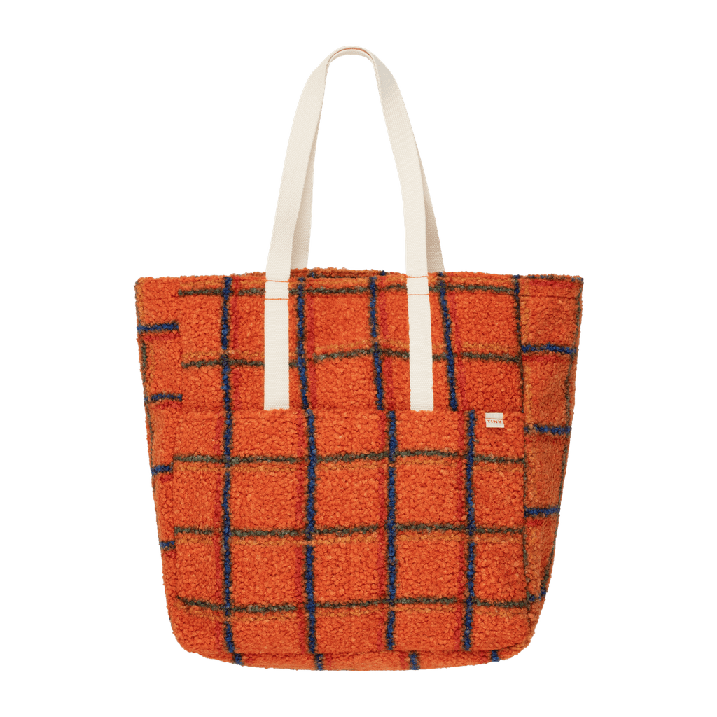 Bolsa Check Sherpa TINYCOTTONS