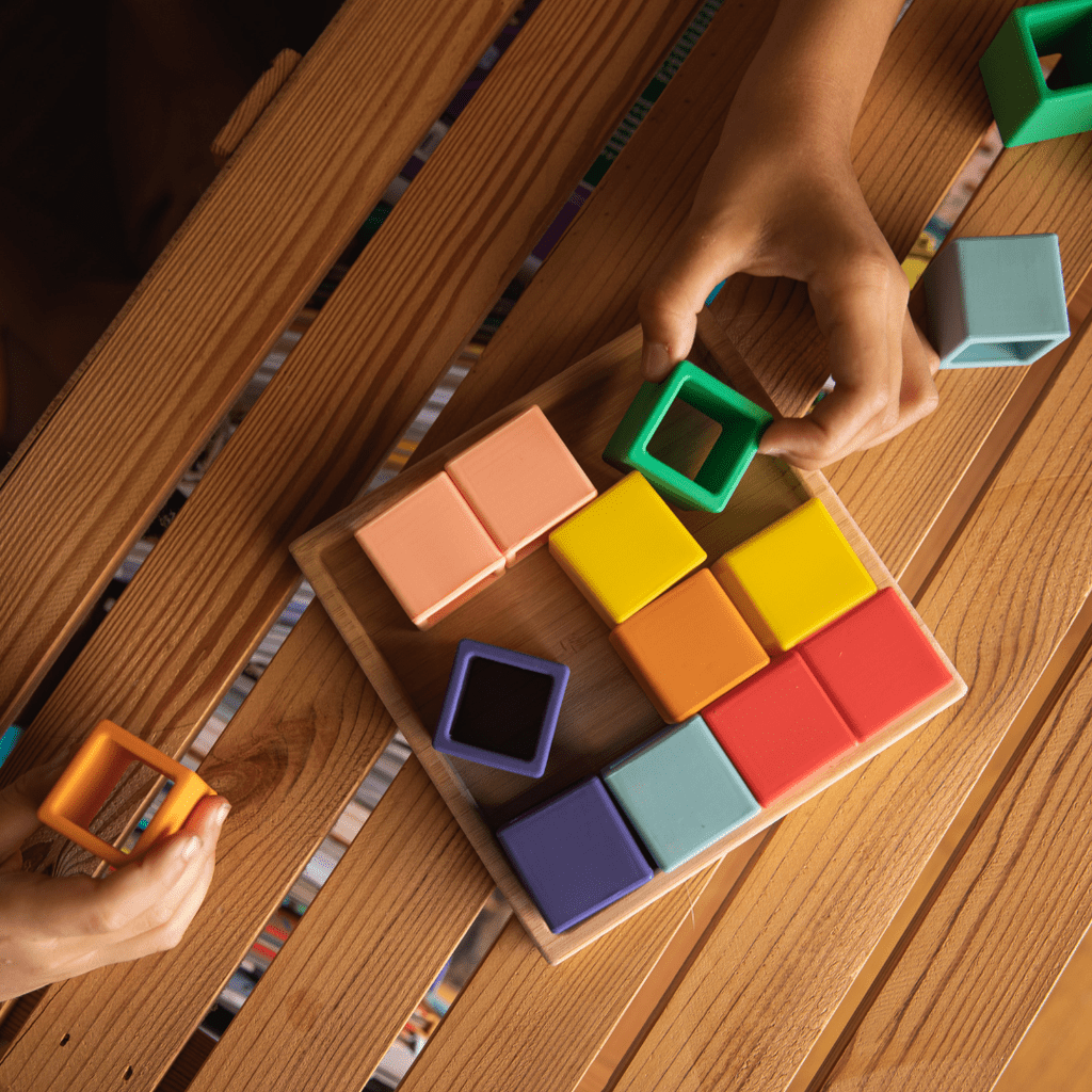 Building Blocks Bright Colors LITTLE L