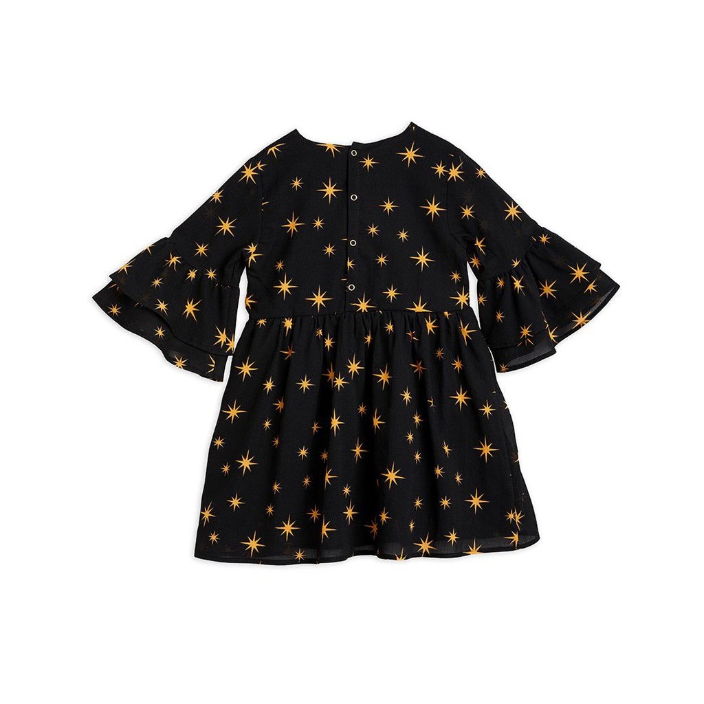 Vestido Stars negro MINI RODINI