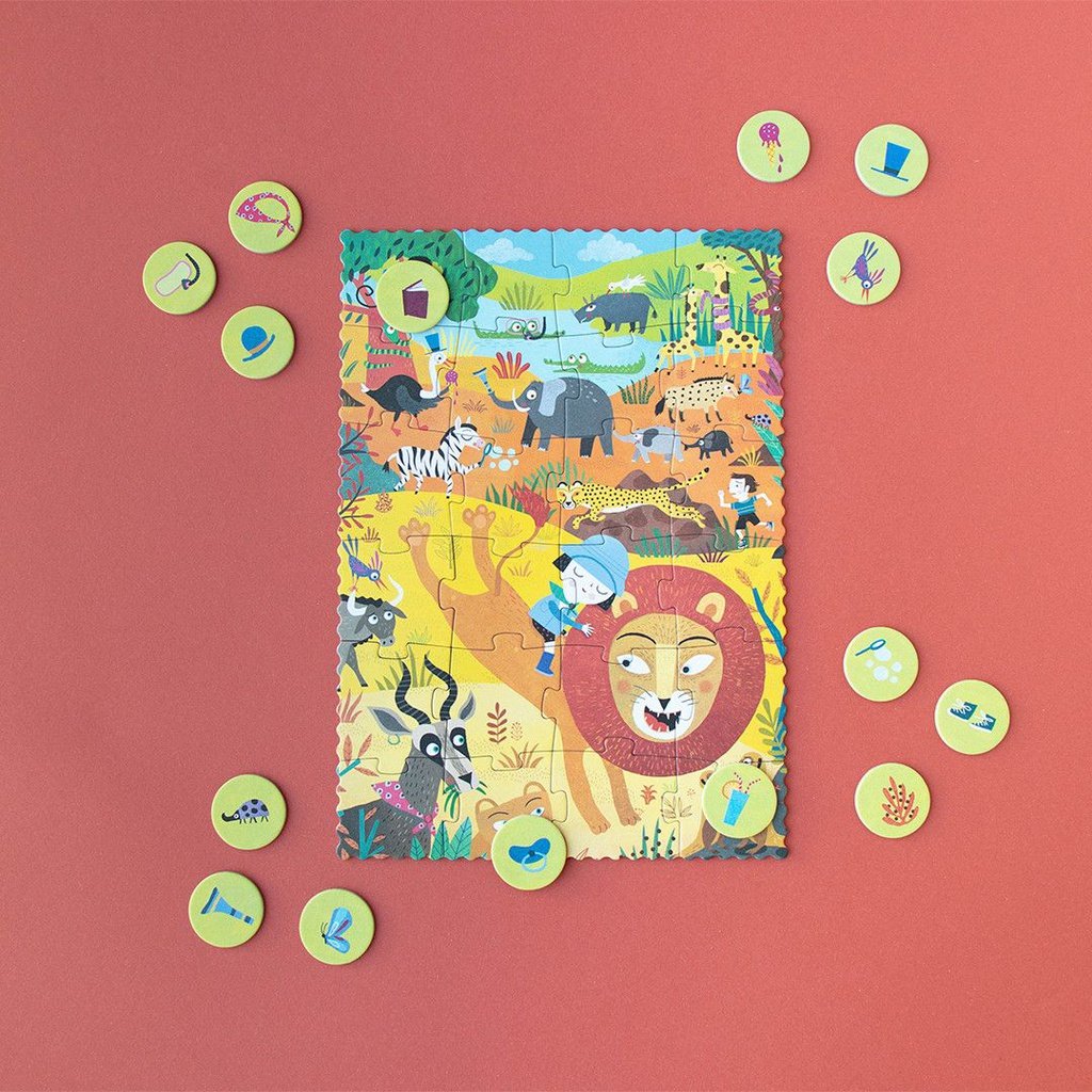 Pocket puzzle My little Jungle 24p LONDJI