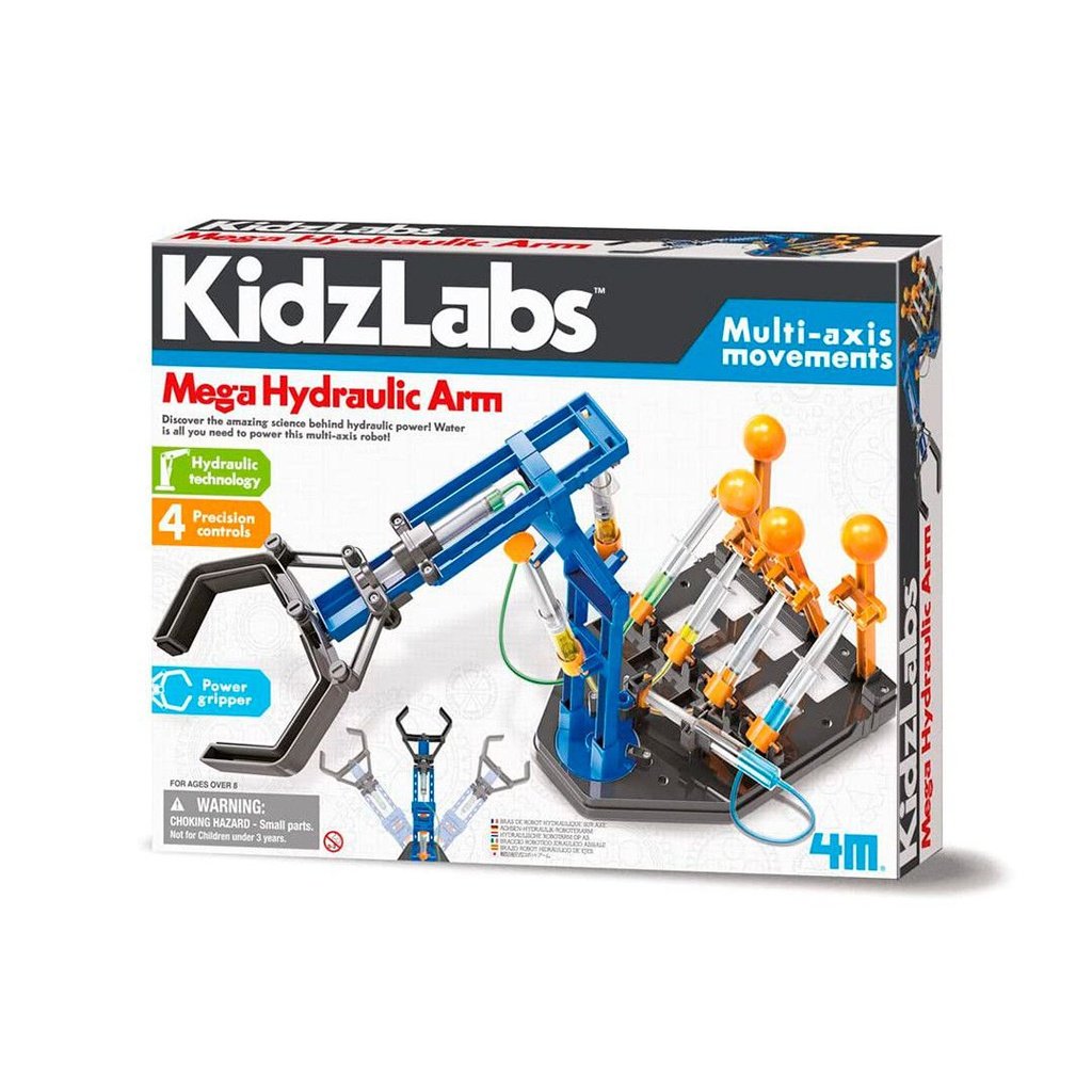 Kit Mega Brazo Hidráulico KidzLabs 4M