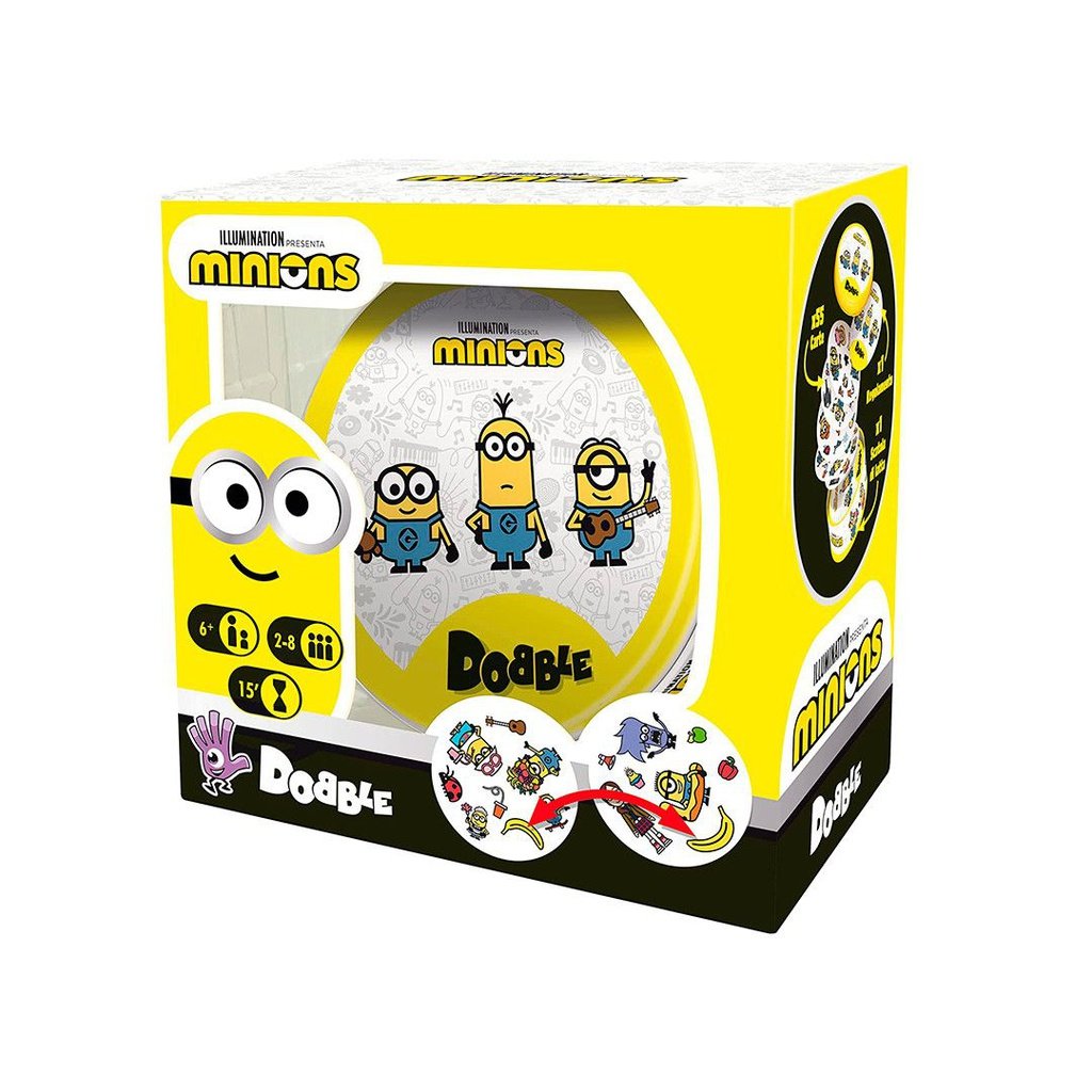 Dobble Minions - Juego de cartas de rapidez