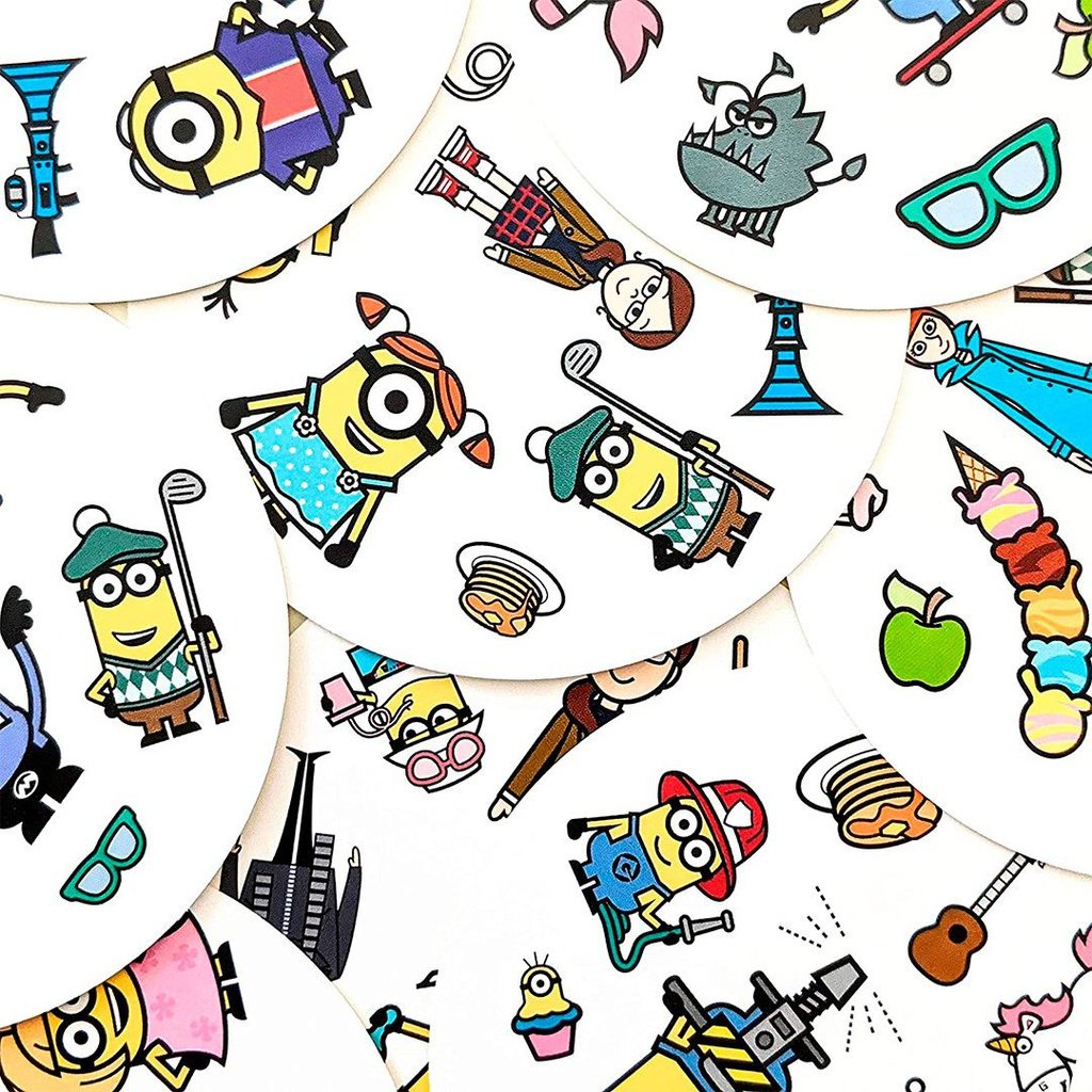 Dobble Minions - Juego de cartas de rapidez