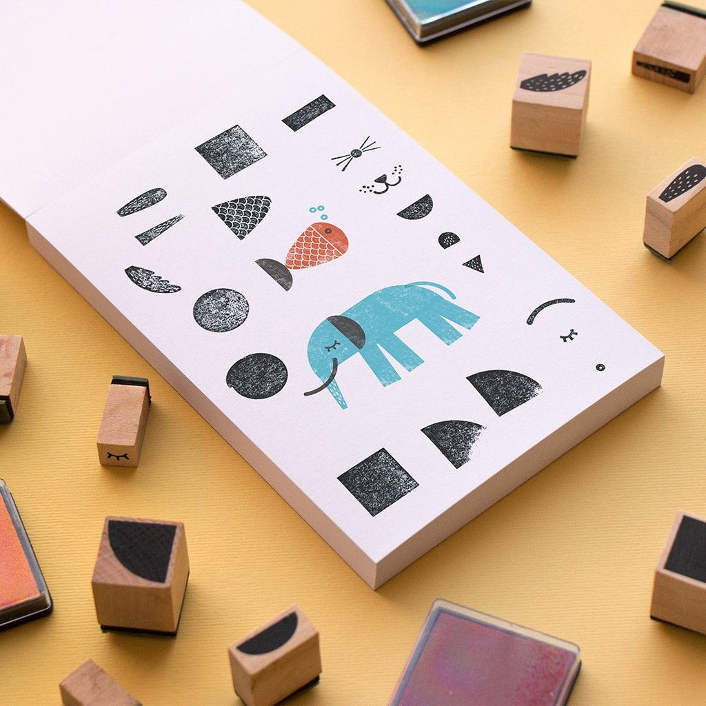 Bam! Create your animals - Juego de estampación LONDJI