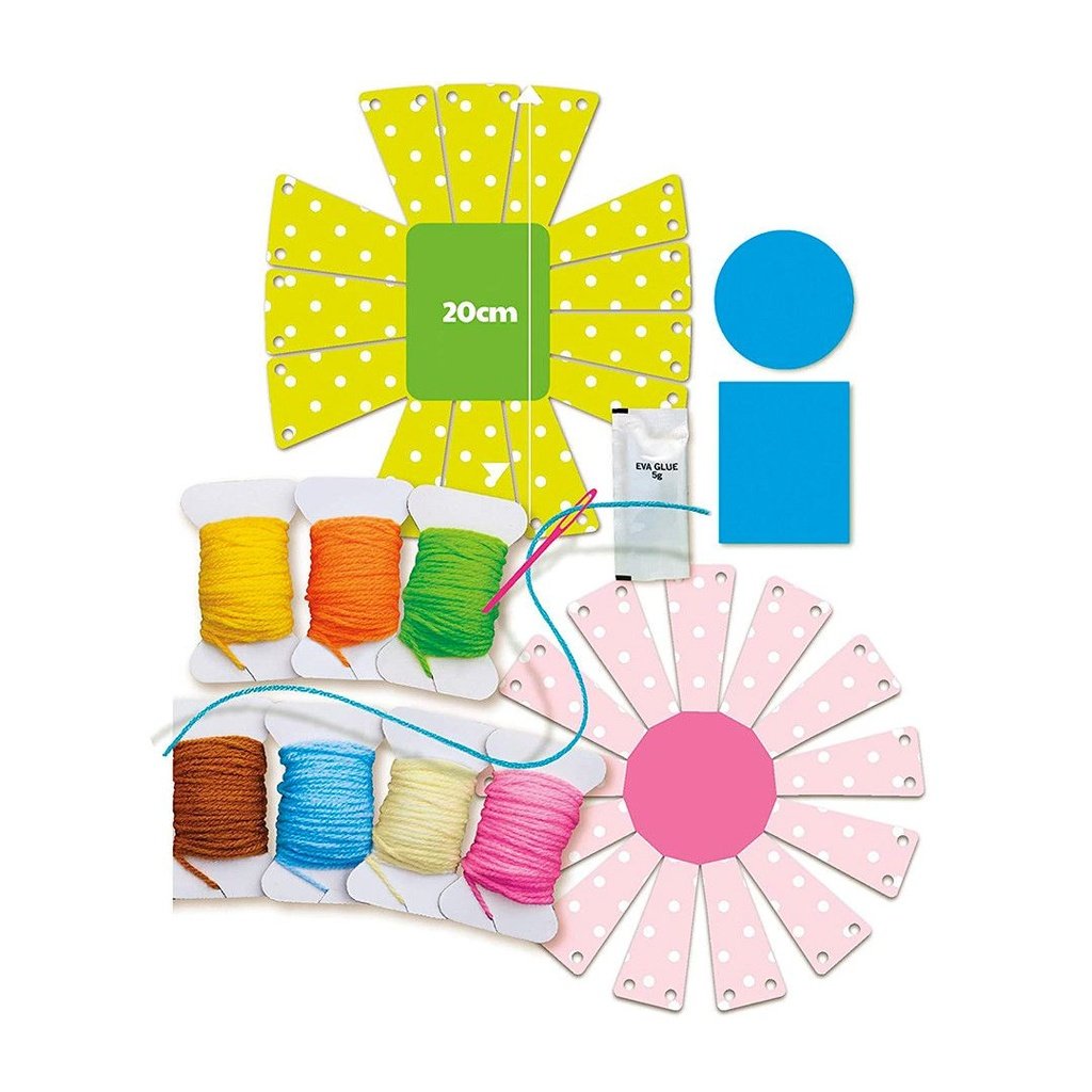 Kidzmaker - Crea tu Cesta de Hilo 4M