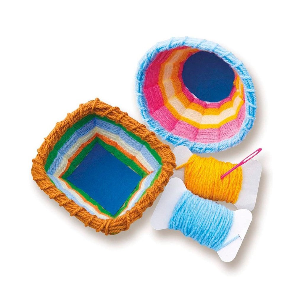 Kidzmaker - Crea tu Cesta de Hilo 4M