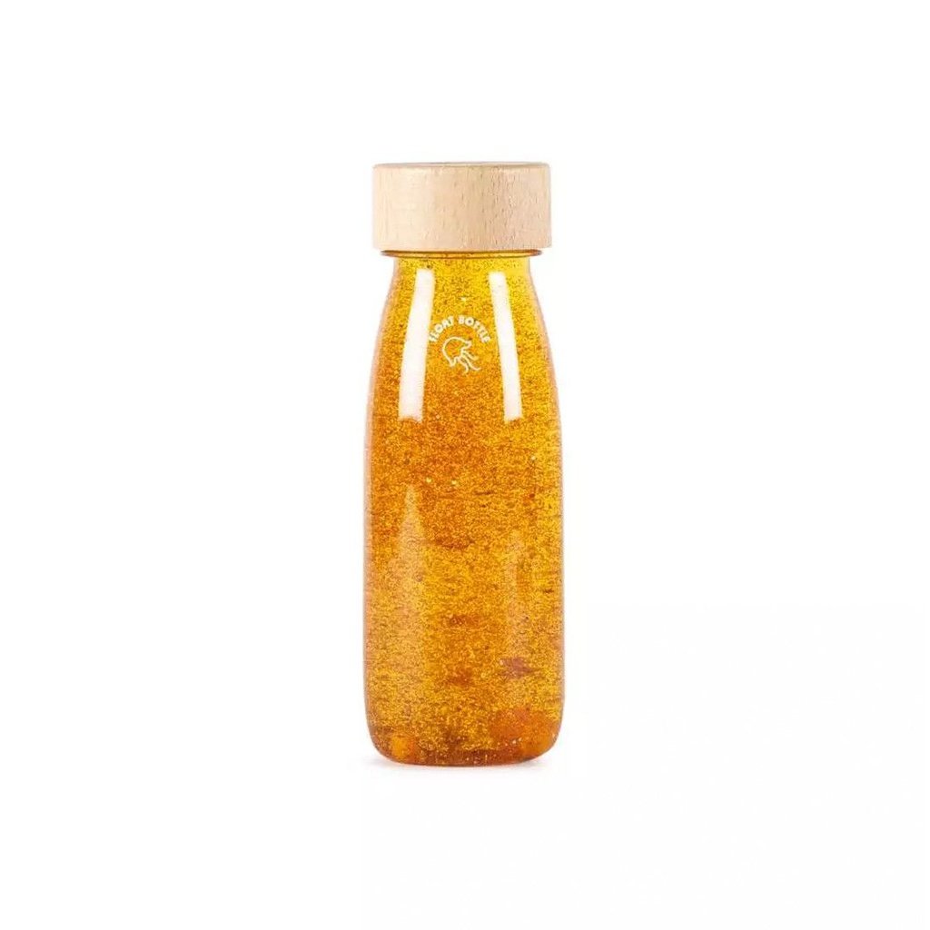 Botella Sensorial Flotante Cúrcuma PETIT BOUM