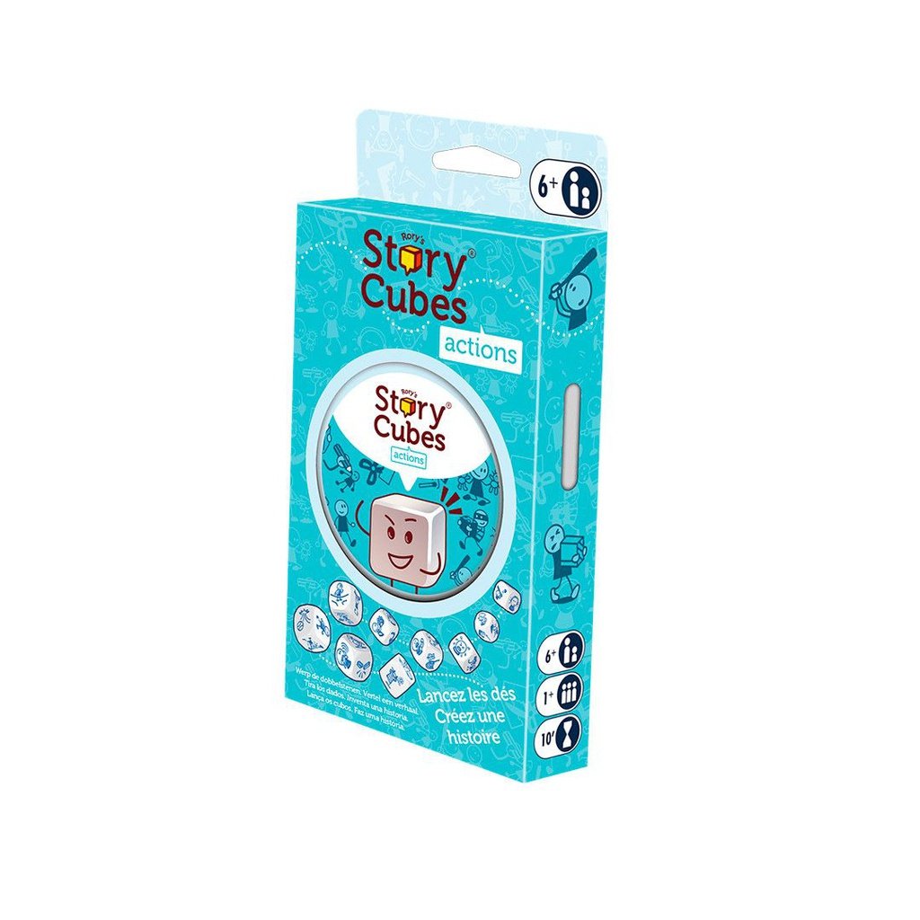 Story Cubes Acciones - Juego de dados para inventar historias