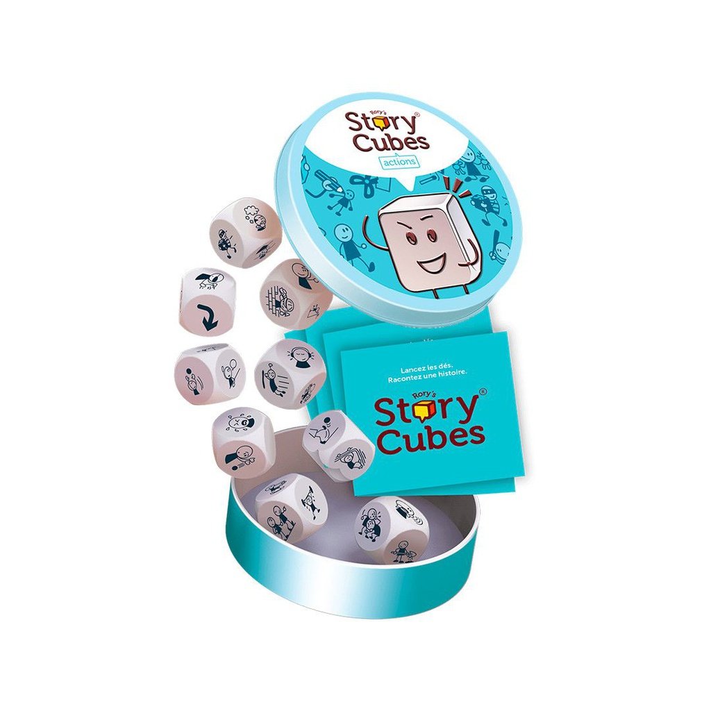Story Cubes Acciones - Juego de dados para inventar historias