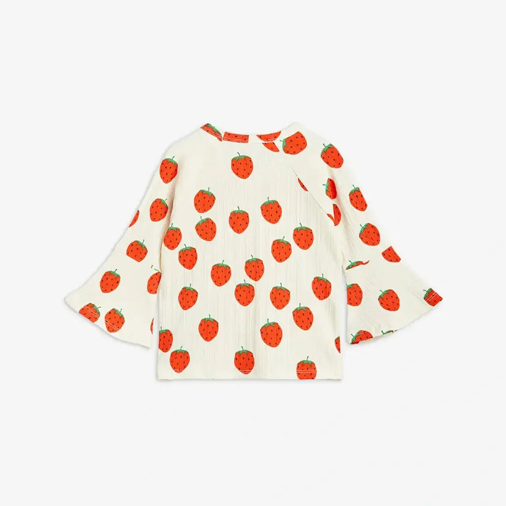 Camiseta Strawberries volantes MINI RODINI