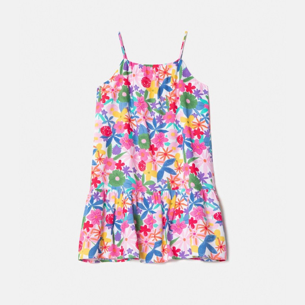 Vestido flores tirantes COMPAÑÍA FANTÁSTICA