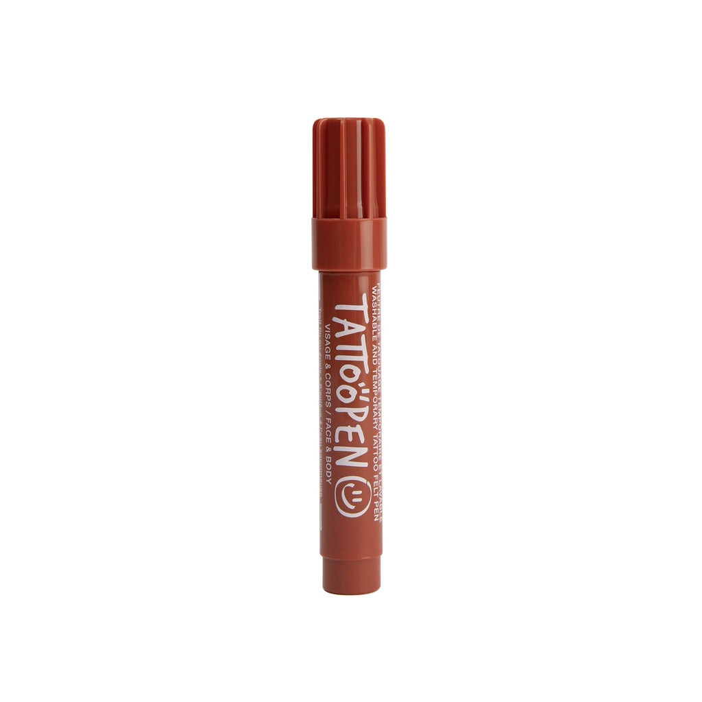 Rotulador de tatuaje temporal marrón Tattoo Pen NAILMATIC