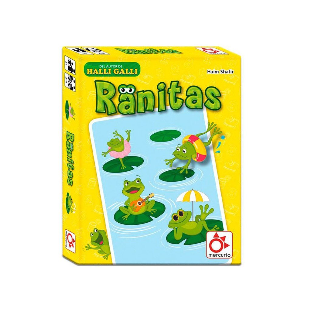 Ranitas - Juego para ordenar números MERCURIO