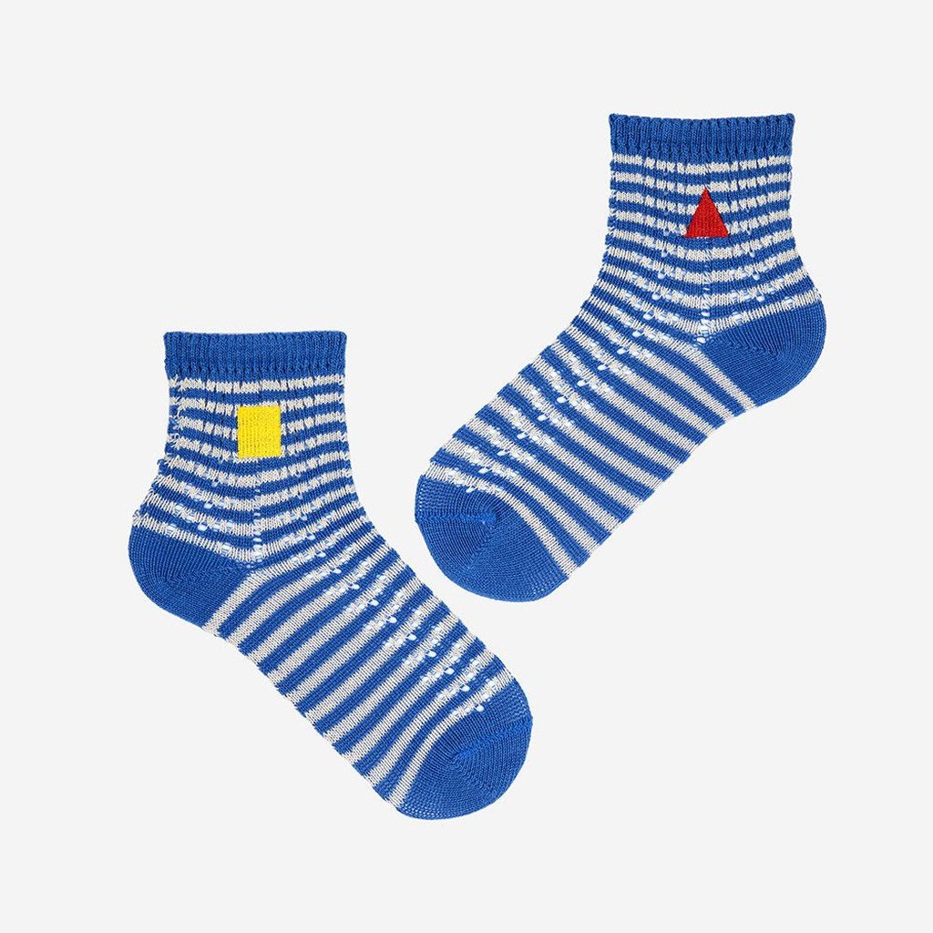 Calcetines de rayas azul marino BOBO CHOSES