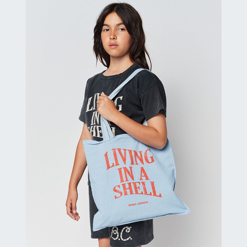 Bolsa tote Living in a Shell azul BOBO CHOSES