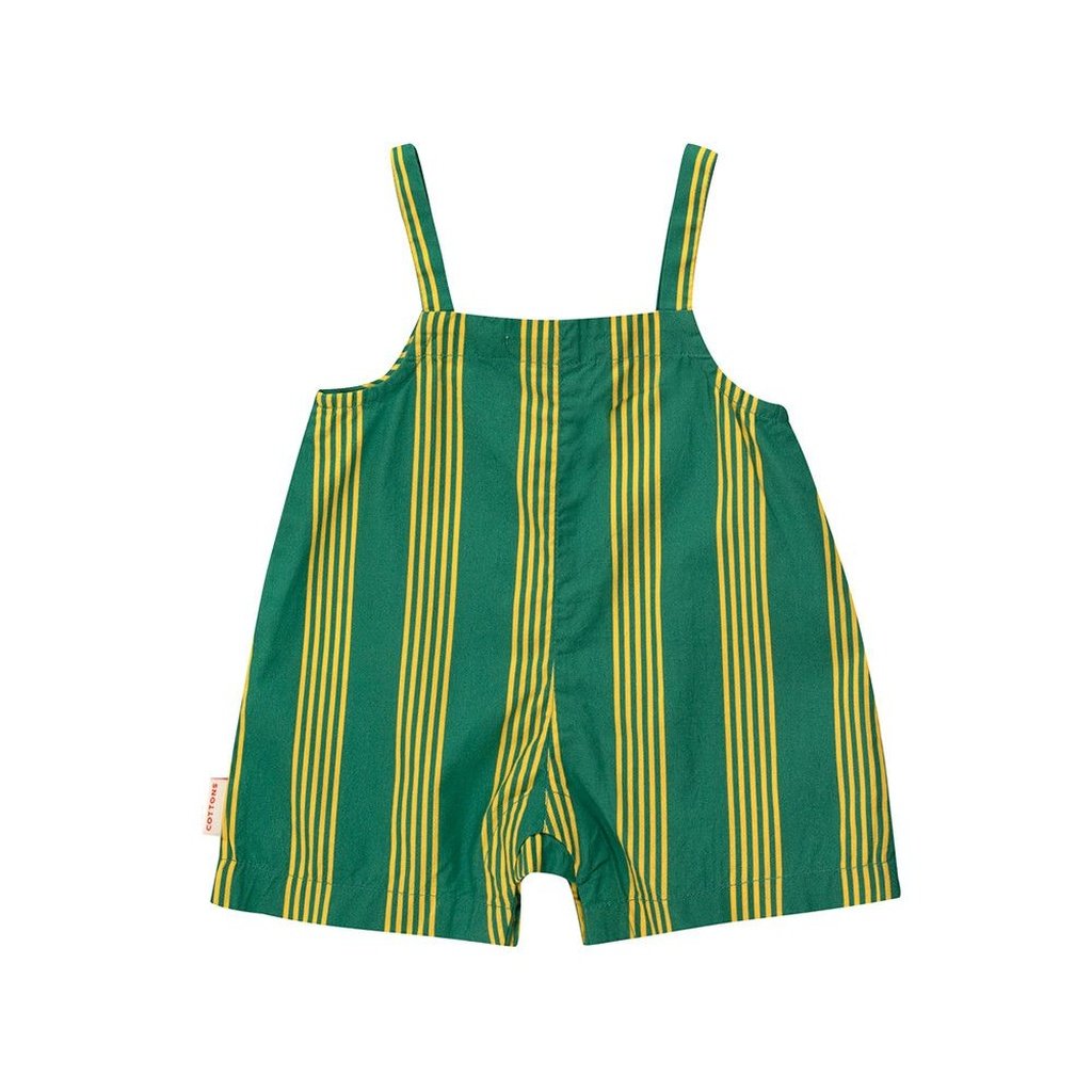 Pelele de rayas verde TINYCOTTONS