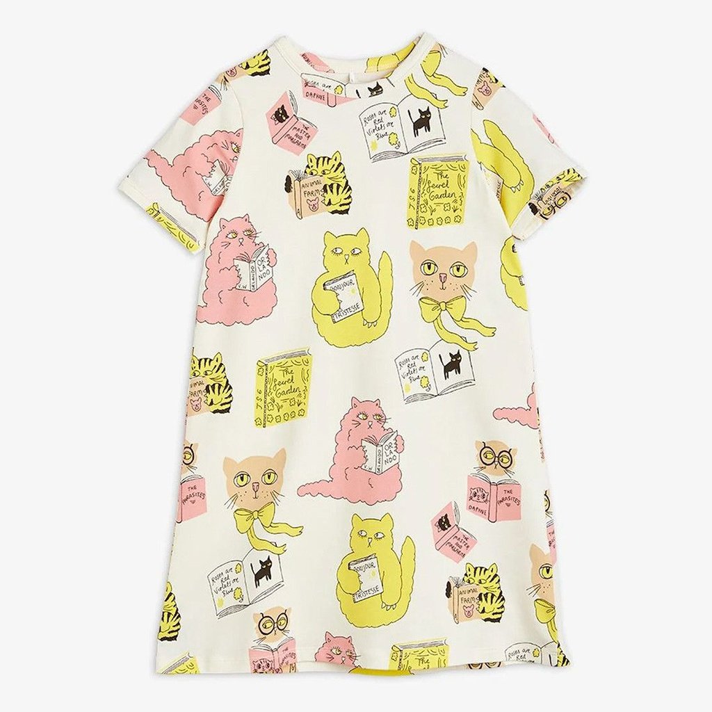 Vestido Reading Cats MINI RODINI